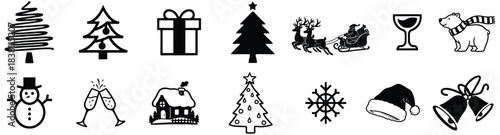 Christmas icons.eps