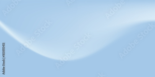 Blue studio room. Limbo light background. Abstract 3d backdrop for product presentation. Minimal wall scene. Showcase, promotion display