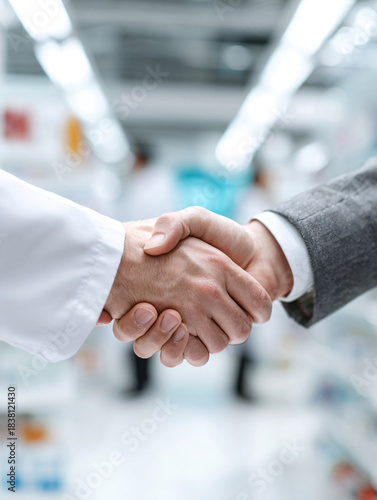 Business Handshake Agreement Deal Partnership Professional Corporate Collaboration Success