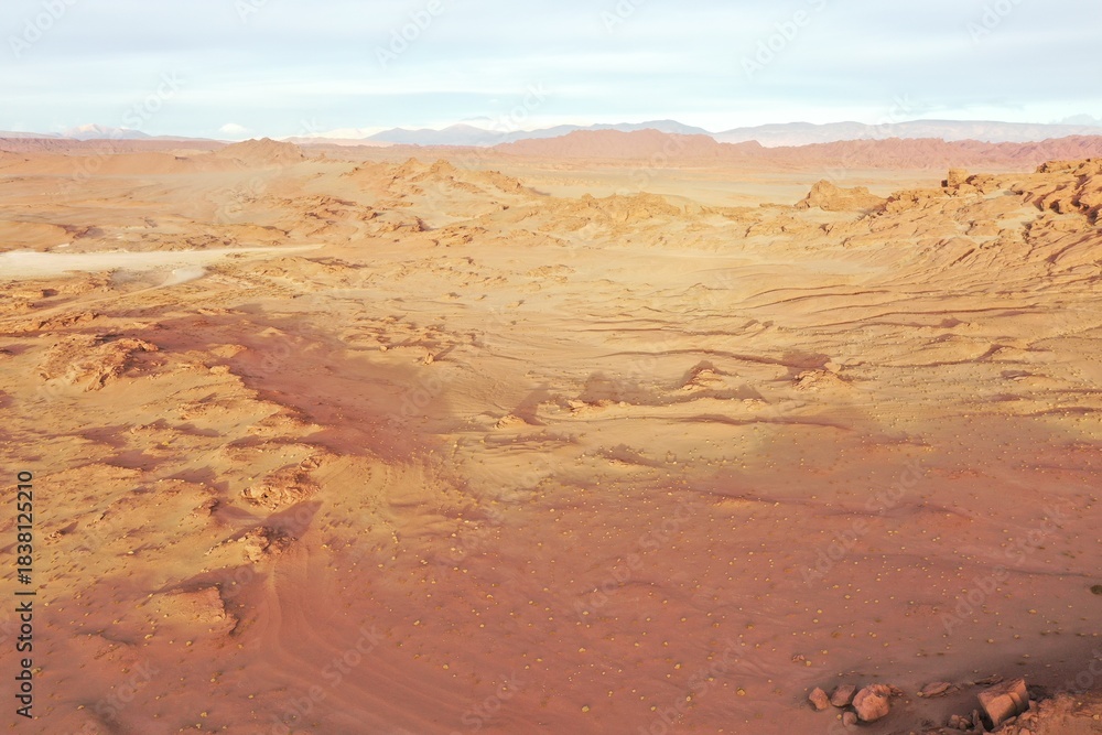 Fototapeta premium Marvelous Devil's Desert in northwest Argentina