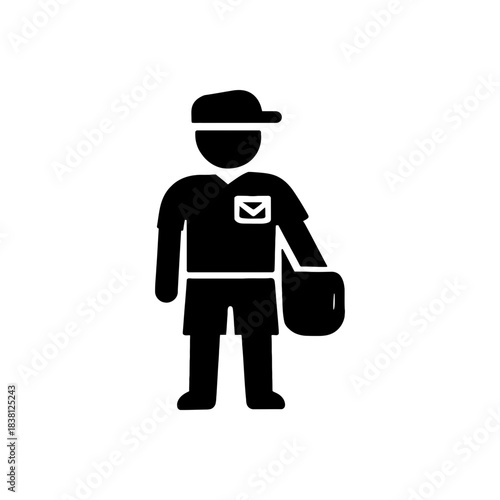 Postal Service Mail Courier Icon