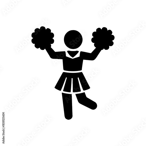 High School Cheerleader Dance Icon