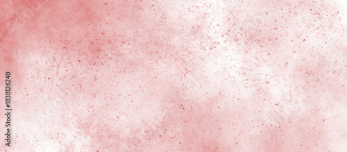 abstract watercolor background texture. paint splatter on white canvas. red background with vintage faded watercolor wash texture.