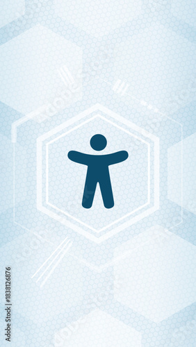 Accessibility Symbol Vector Icon - Inclusive Design Concept