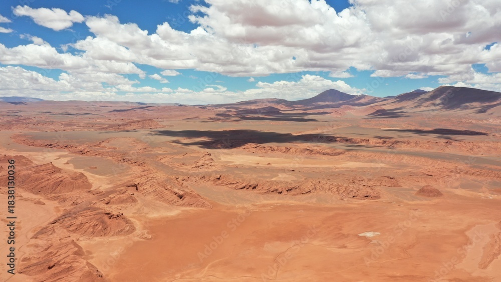 Naklejka premium Marvelous Devil's Desert in northwest Argentina