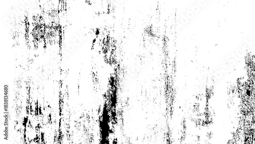 Grungy black and white distressed texture overlay abstract background for graphic design projects and artistic effects