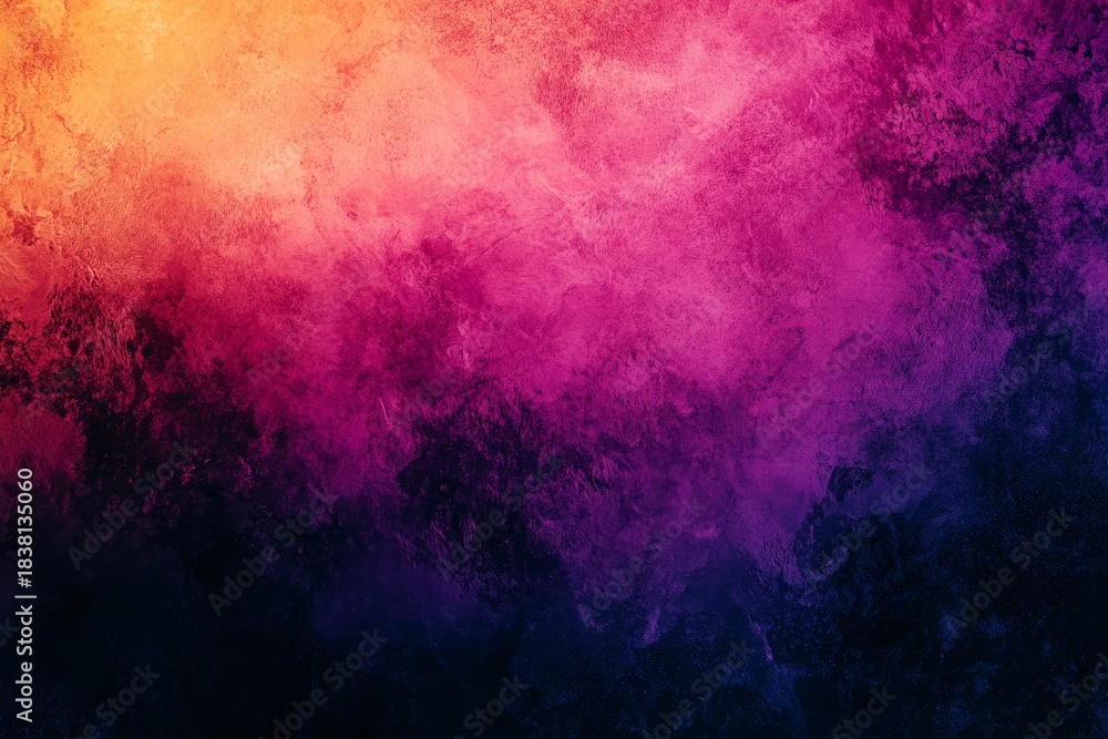 Obraz premium Colorful abstract watercolor grunge background with bright textured patterns and light smoky effects