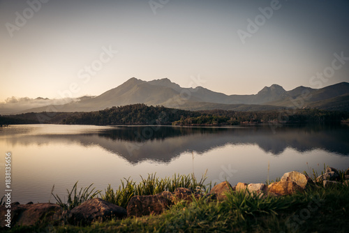 lake in the mountains
