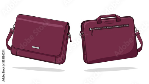Stylish burgundy laptop bags offering both protection and a sophisticated look perfect for modern professionals on the go