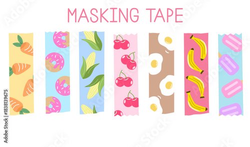 Masking tape washi tape japanese tape bullet journal planner elements