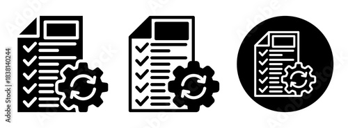 Functionality Icon Collection Glyph & Mixed Style