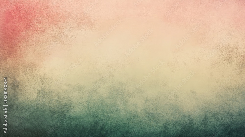 Obraz premium Pink beige grainy gradient subtle pastel colors blurred background noise texture