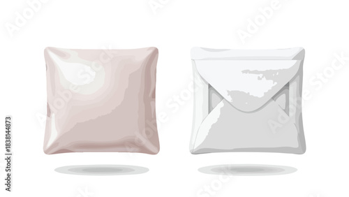 Illustrative comparison of square-shaped packaging designs for efficient product presentation and branding identity showcasing versatile options