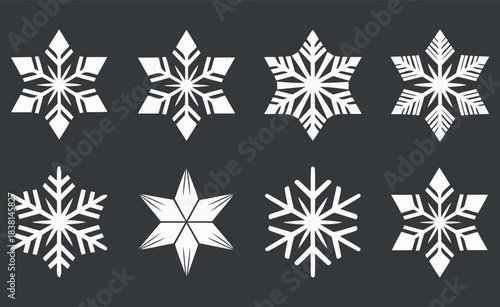 Beautiful Snowflake Cutouts Perfect for Christmas and Seasonal Projects