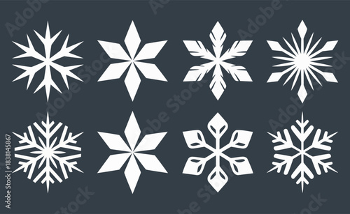 Stunning Geometric Snowflakes for Holiday Decorations and Crafts