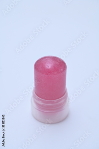 salt antiperspirant on a white background close-up