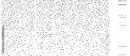 black and white glitch noise texture vector broken transmission. Glitch background. Abstract screen with noise effect. Glitchy noisy background texture with distorted screen pixel overlay effect.