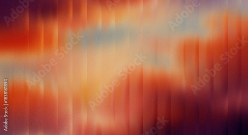 Illustration of abstract textured background with warm orange, red, and subtle blue hues, high contrast