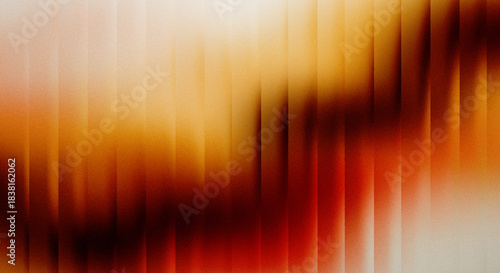 Illustration of abstract texture background with vertical glass effects of orange, brown, and red hues