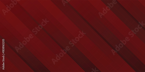 Abstract simple dark red gradient illustration background with 3d look overlap square with shadow and line pattern. Cool design and luxury. Eps10 vector