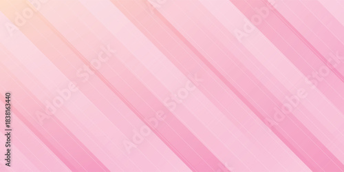 Minimalist banner background, pastel colorful, pink and yellow gradations. Circle effect style geometric, abstract background. Eps 10.