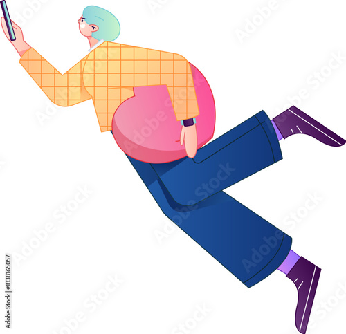 A relief illustration of a figure holding a caring hand, embodying the act of sharing affection.
