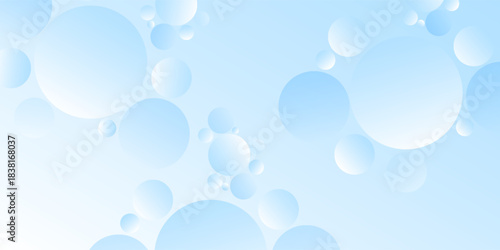 Modern geometric background gradient soft light blue bokeh for Graphic Business background hitech abstract modern