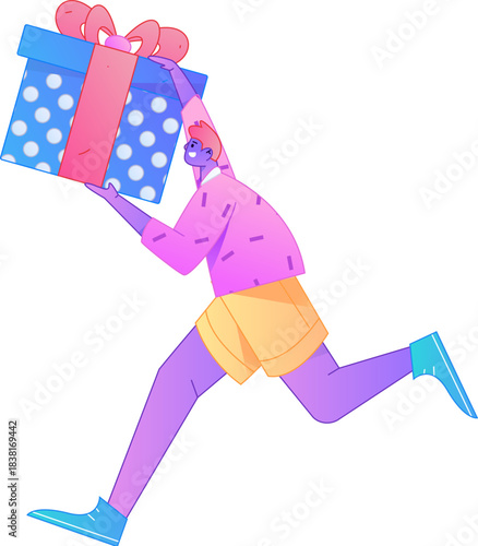 A relief illustration of a figure holding a caring hand, embodying the act of sharing affection.
