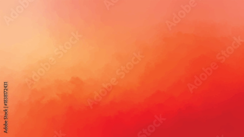 Abstract Orange and Red Gradient Background with Soft Texture.