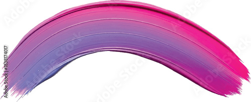 Vibrant Pink and Purple Paint Stroke Brush Swash Abstract Background.