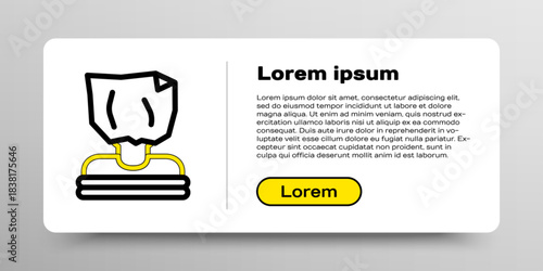 Line Kidnaping icon isolated on white background. Human trafficking concept. Abduction sign. Arrested, criminal symbol. Colorful outline concept. Vector