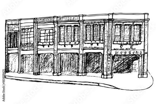 A sketch of Bopiliao Historic Block