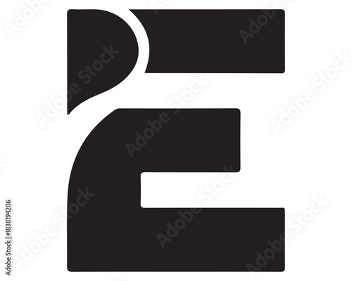 E letter logo 9.eps
