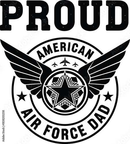 Proud American Air Force Dad