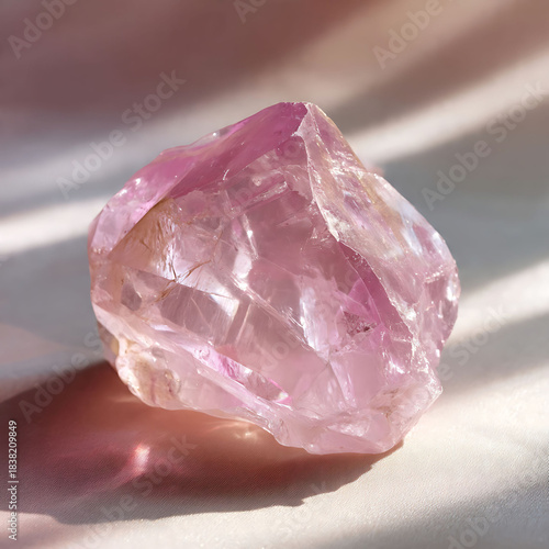 rose quartz crystal