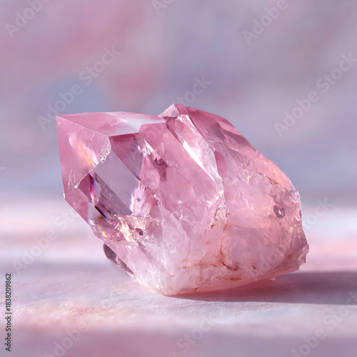 rose quartz crystal