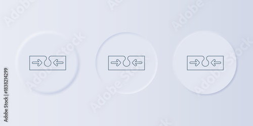 Grey Acne icon isolated on grey background. Inflamed pimple on the skin. The sebum in the clogged pore promotes the growth of a bacteria. Set icons in square buttons. Vector