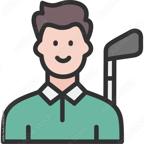 Golfer Icon