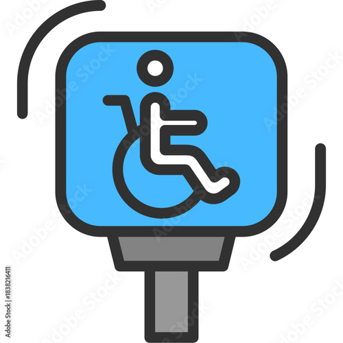 Disabled Sign Icon