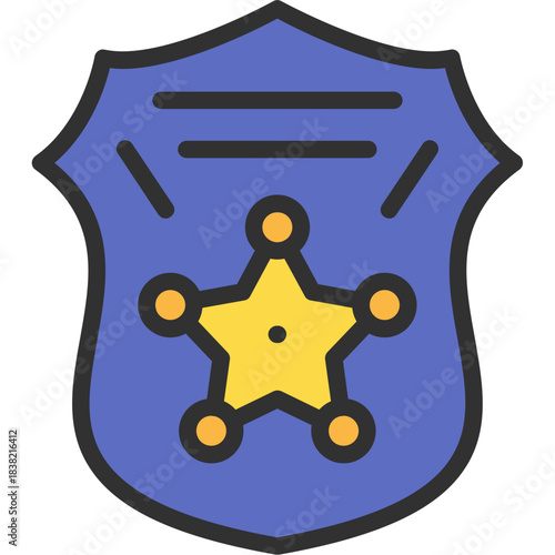 Police Badge Icon