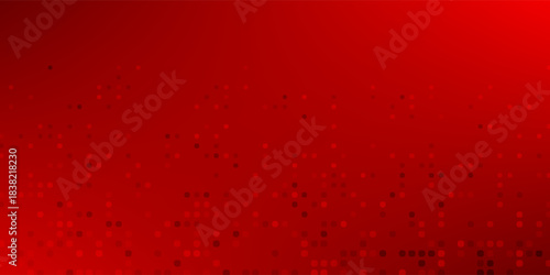 Red diagonal geometric shape with halftone. technology background. abstract red background. Modern fiber textured vector.
