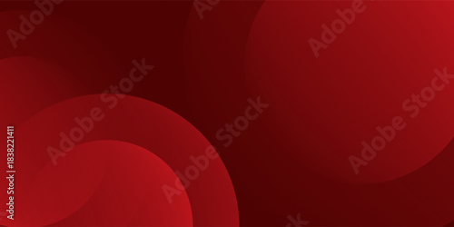 Red abstract background. Dynamic shapes composition.