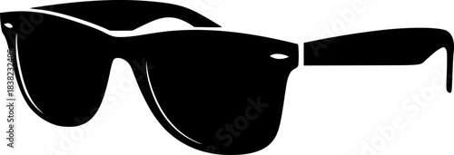 Sunglasses Vector Silhouette Icon