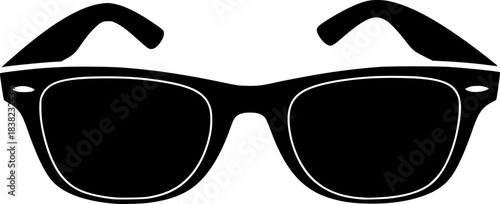 Sunglasses Vector Silhouette Icon