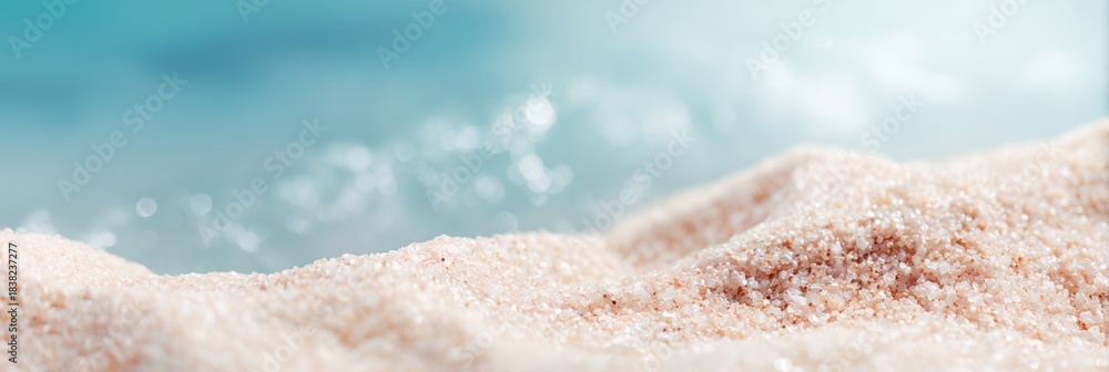 Fototapeta premium Beach with a sandy surface