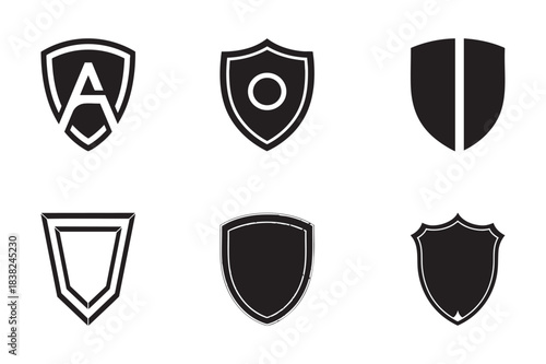 Shield Collection: A meticulously curated assembly of shields, each design showcasing a unique emblem and embodying strength and security.