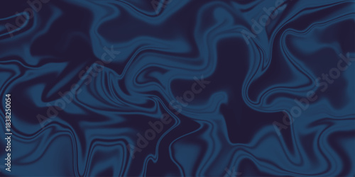 Suminagashi marble texture hand painted with indigo ink. Abstract blue acrylic pours liquid marble surface design. Abstract liquid marble. Acrylic painting on canvas with turquoise gradient. 