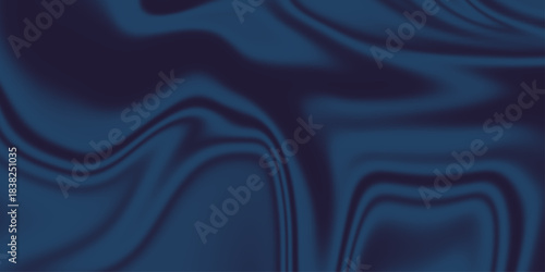 Suminagashi marble texture hand painted with indigo ink. Abstract blue acrylic pours liquid marble surface design. Abstract liquid marble. Acrylic painting on canvas with turquoise gradient. 