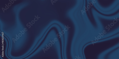 Suminagashi marble texture hand painted with indigo ink. Abstract blue acrylic pours liquid marble surface design. Abstract liquid marble. Acrylic painting on canvas with turquoise gradient. 