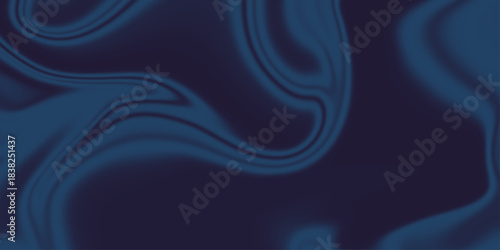 Suminagashi marble texture hand painted with indigo ink. Abstract blue acrylic pours liquid marble surface design. Abstract liquid marble. Acrylic painting on canvas with turquoise gradient. 